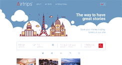 Desktop Screenshot of airtrips.com